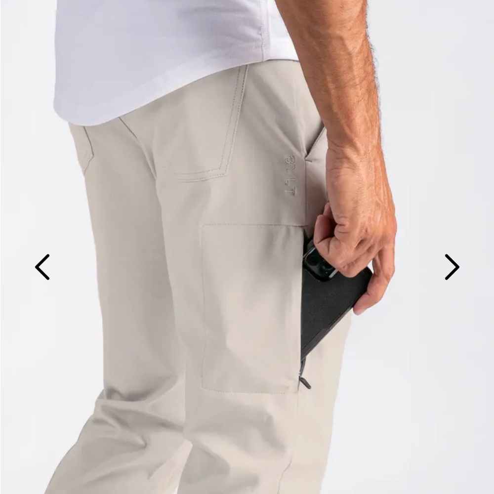 BYLT Basics Men's Oat Everyday Pant 2.0
